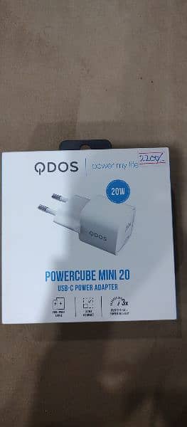 QDOS 20W Type-C Charger Powercube Mini 20 USB-C Power Adapter 5