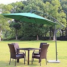 Outdoor sunshade, side pole Umbrellas, Cantilever Parasols, Imported 9