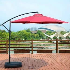 Outdoor sunshade, side pole Umbrellas, Cantilever Parasols, Imported 10