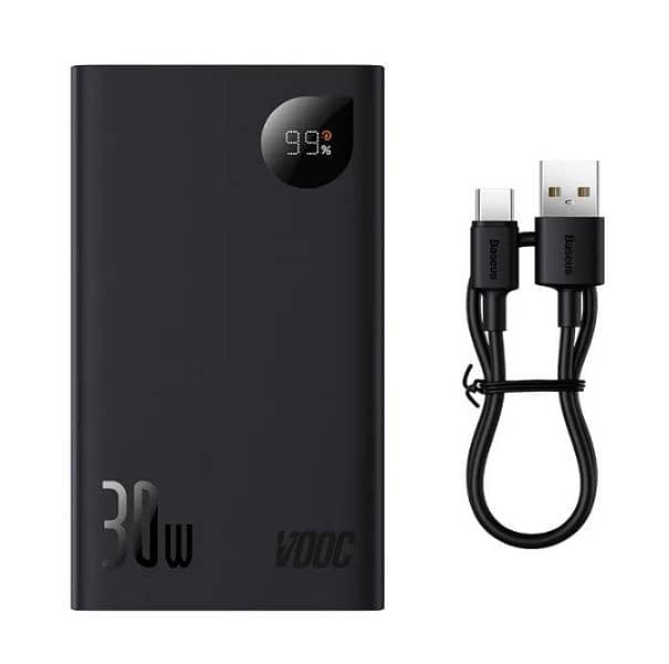 Power Bank 30W 20000mAh Baseus Adaman2 Digital Display Fast Charge 4