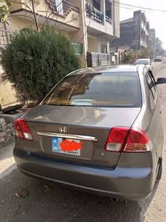 Honda civic 2005 model islamabad no