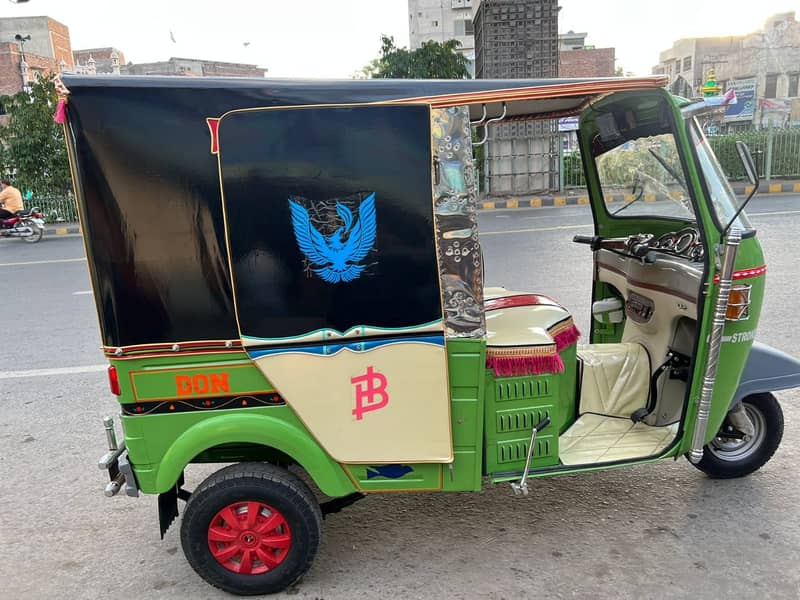 New asia double shok 6 seater auto rikshaw 1