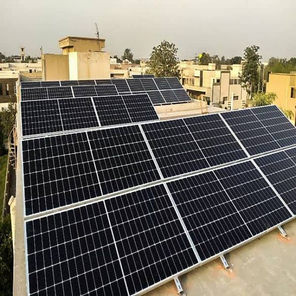 Solar system installation 7