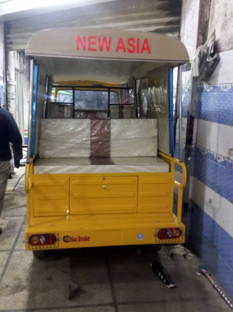 New asia 9 seater rickshaw 200cc engine 9