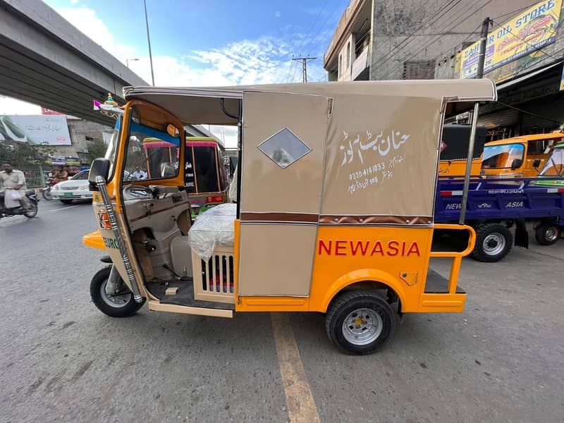 New asia 9 seater rickshaw 200cc engine 8