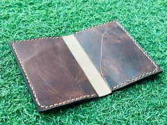 leather belts and handmade wallets
