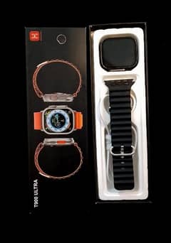 hi watch plus ultra t900 with one orange alpine strap