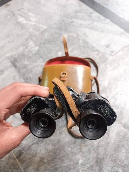 Carl zeiss jena 6x24, dienstglas, 1917. Vintage/Antique binocular 0