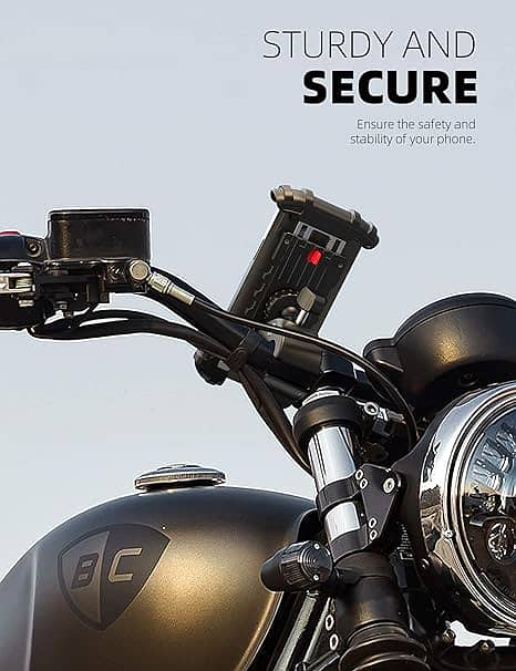Lamicall Motorcycle Phone Holder Mount 3