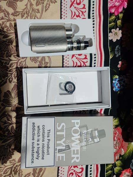 Vaporesso Swag 2 80 watt Mod Kit (Silver Color Limited Edition) 1