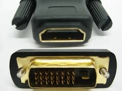 HDMI TO DVI Converter | HDMI Female To DVI Male 24+1 Connector 0