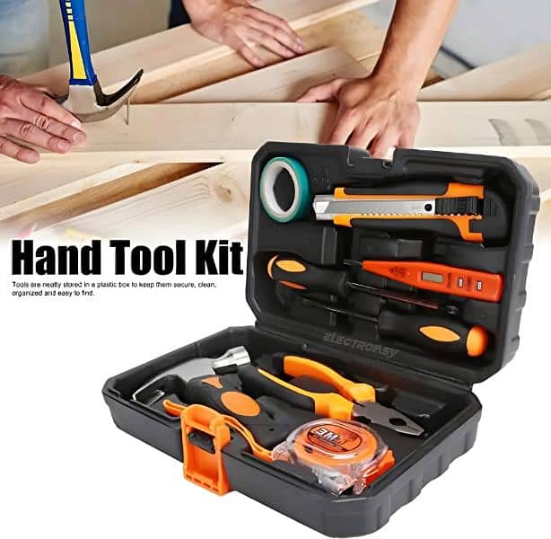 Home Repairing Tool Set Kit (9pcs) 0