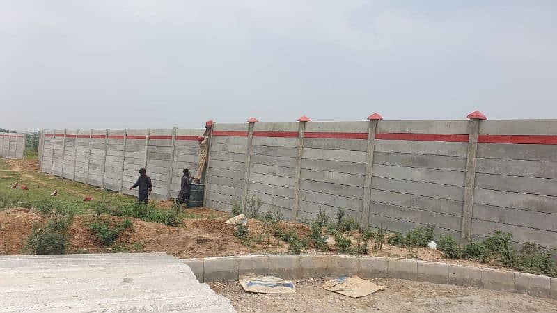 precast roof and boundary wall 0