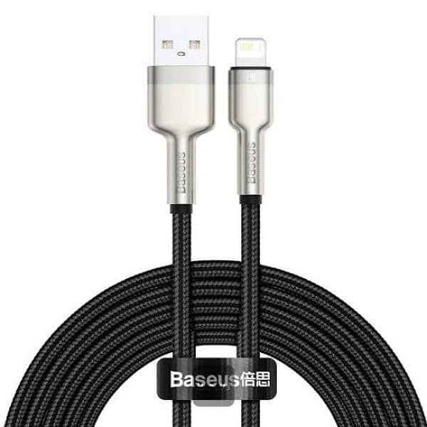 Baseus Cafule Series USB to IP Metal Data Cable 2.4A 200cm 1