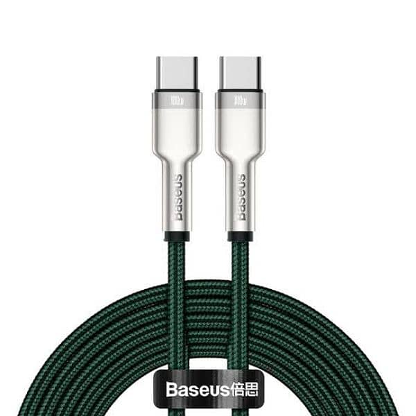 Baseus 100W Type-C to Type-C Cafule Series Metal Data Cable High Power 1