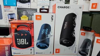 JBL Charge5, Flip6 Clip4 Portable Waterproof Speakers. 0