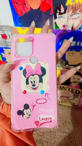 Redmi A2+ mobile cover handmade with jelly case 0