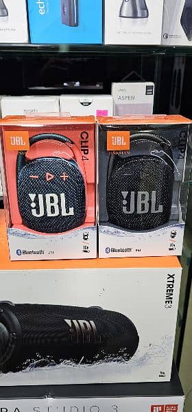JBL Charge5, Flip6 Clip4 Portable Waterproof Speakers. 1