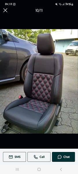 high quality seat covers in karachi Door Step Service Available 8