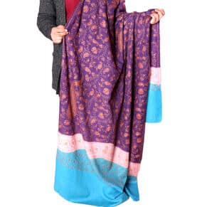 (Semi Pashmina) Kashmiri Sozni Shawls/womens shawls 4