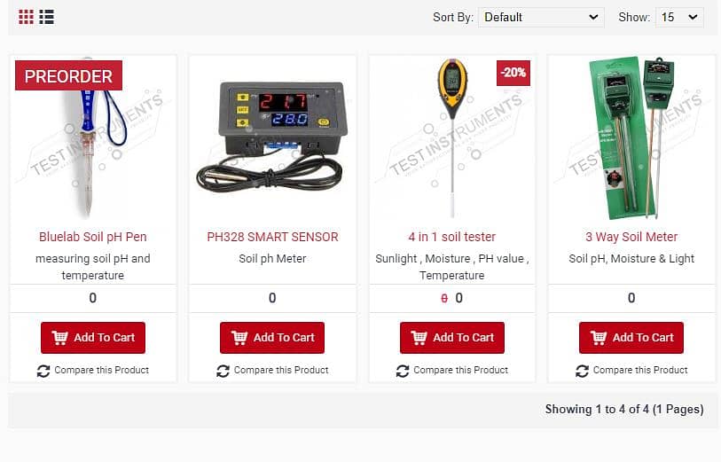 Soil moisture meter 0