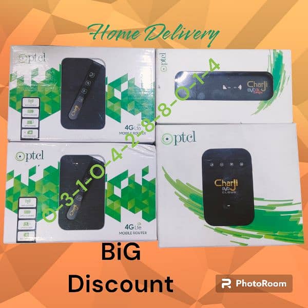 PTCL CHARJI AVAILABLE With FREE HOME DELIVERY 1