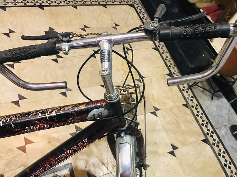 Gear Mountain cycle, both gears front and back working 4