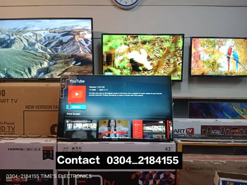 New 55 inch android smart led tv new model 2024 2