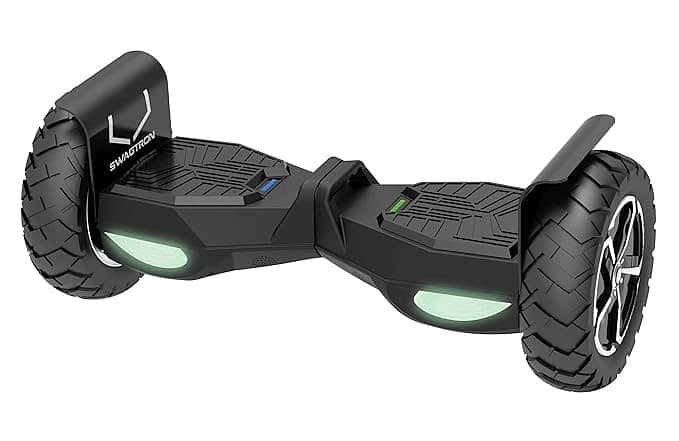 SWAGTRON T6 OFF-ROAD Hoverboard - 10" Wheel, with Auto Balancing and B 2