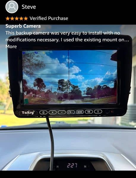 Car Vehicle Wireless Rear View Camera with LCD Screen 15
