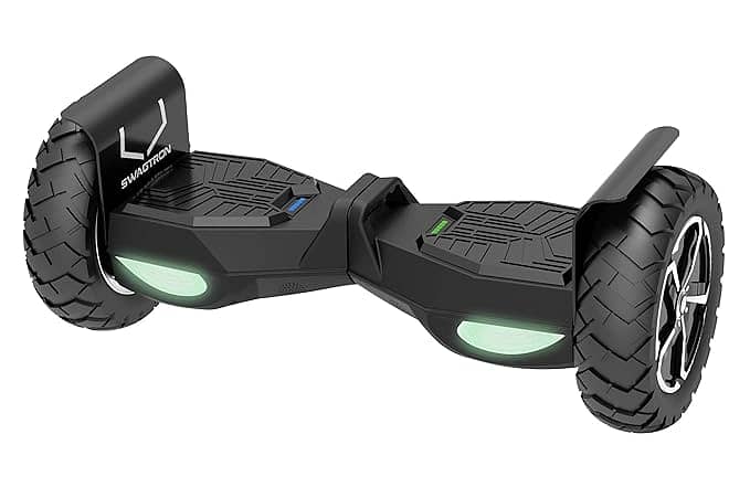 SWAGTRON T6 OFF-ROAD Hoverboard - 10" Wheel, with Auto Balancing and B 3