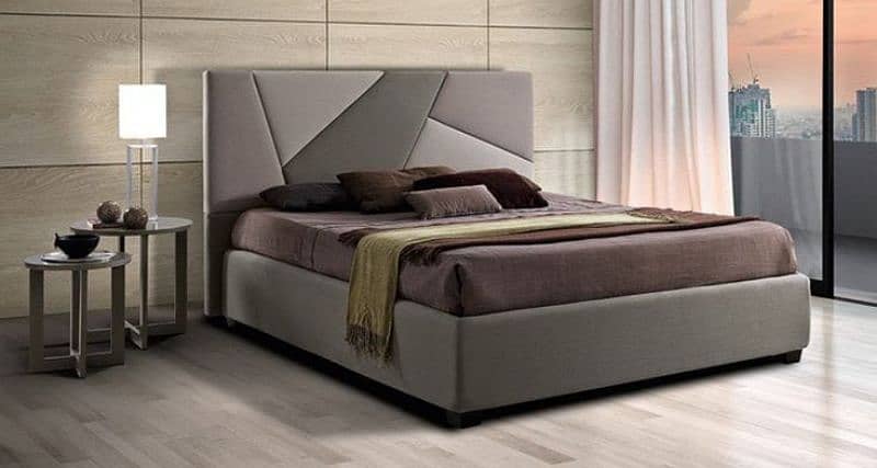 bed set | side tables | Wardrobe | wooden bed set | home furniture 5