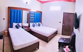 Full Furnished two and 4 room with attend b
