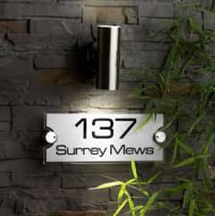 House NamePlate & Others House wall Decorations 03161126921