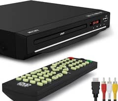 KCR DVD Player for TV,DVD Player with HDMI/AV Port 0
