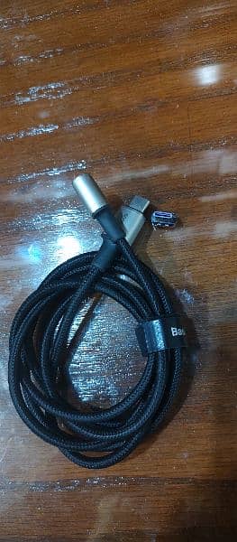 Baseus Zinc Magnetic 100W Type-C to Type-C Cable 200cm Pouch Packing 4