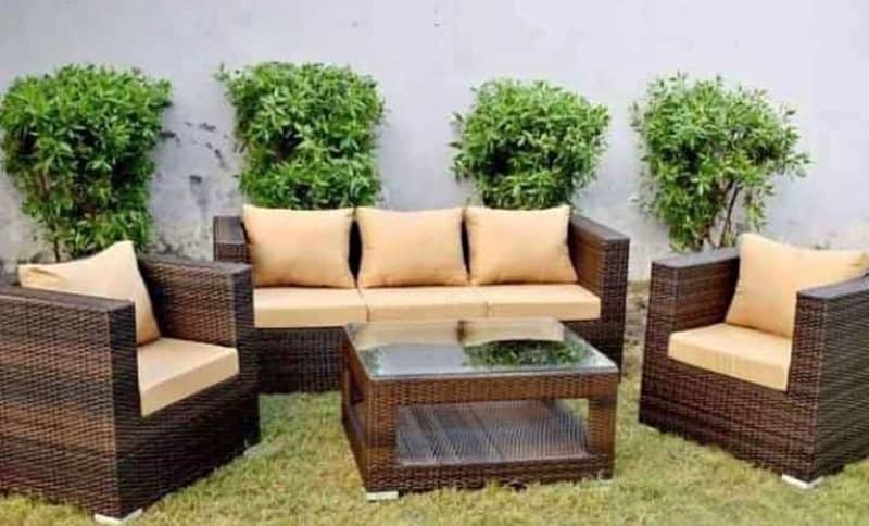 Rattan Dining Chairs Outdoor Cafe Furniture 2