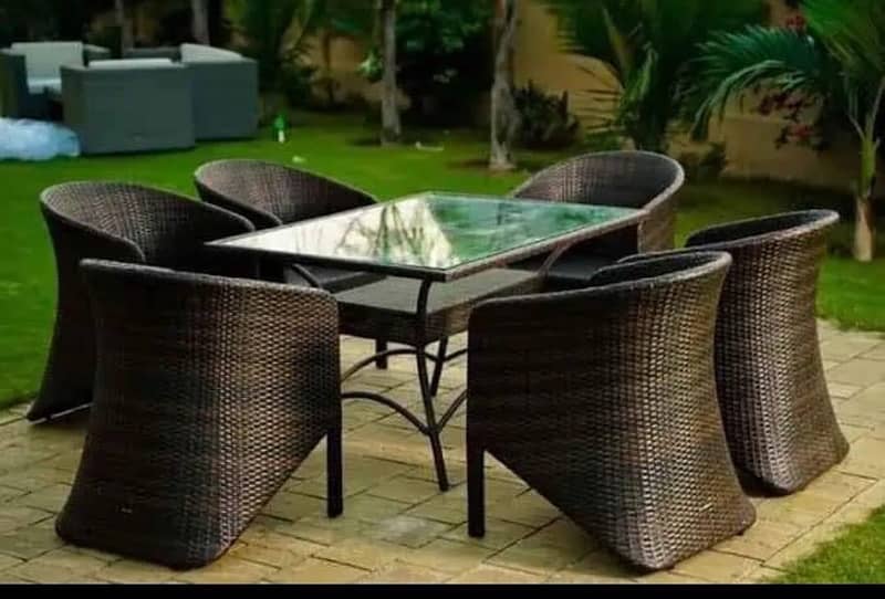 Outdoor Sofa Sets Rattan Dining Chairs 5