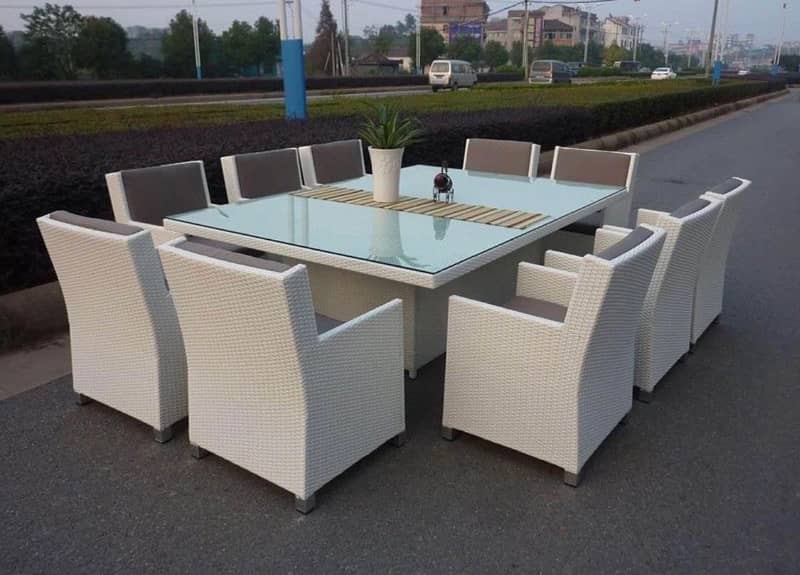 Outdoor Cafe Chairs Rattan Dining Furniture 7