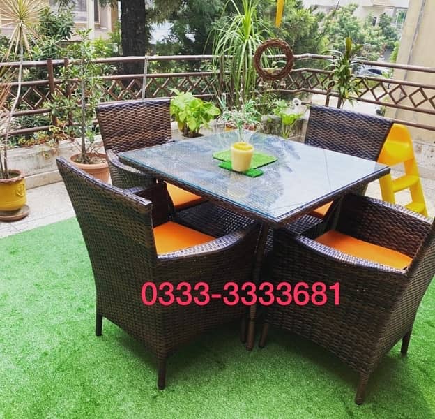 Outdoor Cafe Chairs Rattan Dining Furniture 16