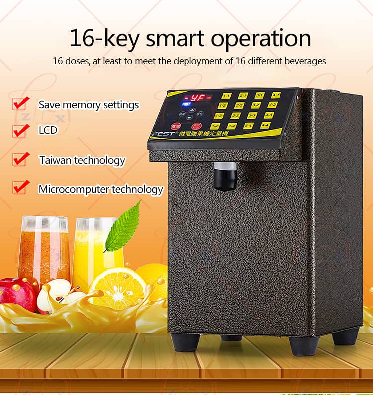 Automatic Fructose Dispenser Syrup Liquid dispenser machine 1