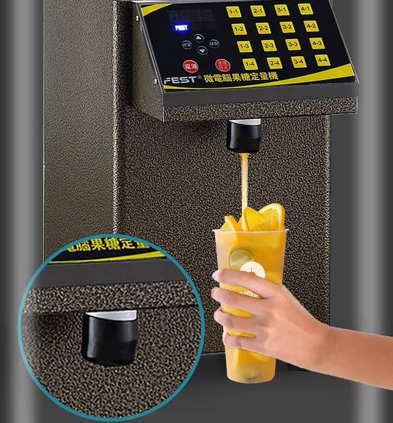 Automatic Fructose Dispenser Syrup Liquid dispenser machine 6