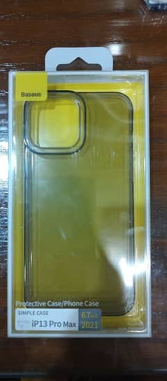 Baseus Clear Protective Phone Case For iP13 Pro Max Grey 0