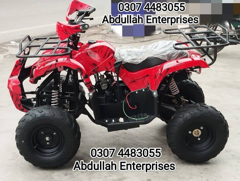 125cc Dubai Used QUAD BIKE atv 4 wheel with Reverse 4 sell 2