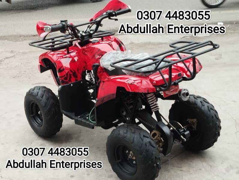 125cc Dubai Used QUAD BIKE atv 4 wheel with Reverse 4 sell 3