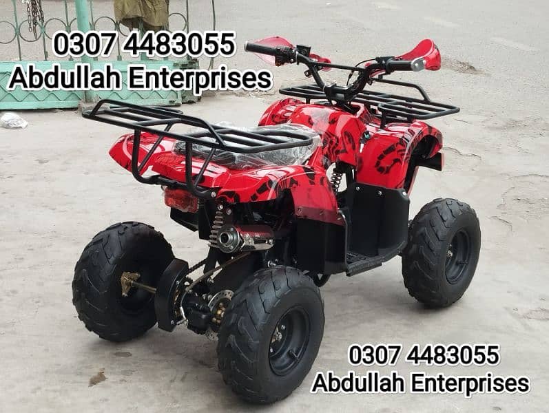 125cc Dubai Used QUAD BIKE atv 4 wheel with Reverse 4 sell 4
