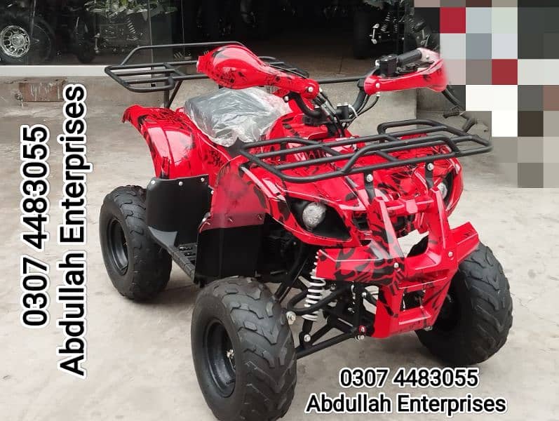 125cc Dubai Used QUAD BIKE atv 4 wheel with Reverse 4 sell 5