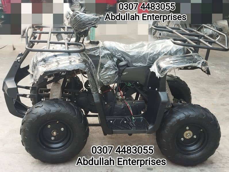 125cc Dubai Used QUAD BIKE atv 4 wheel with Reverse 4 sell 12