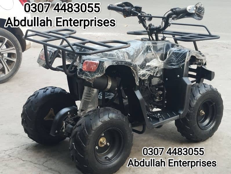 125cc Dubai Used QUAD BIKE atv 4 wheel with Reverse 4 sell 15