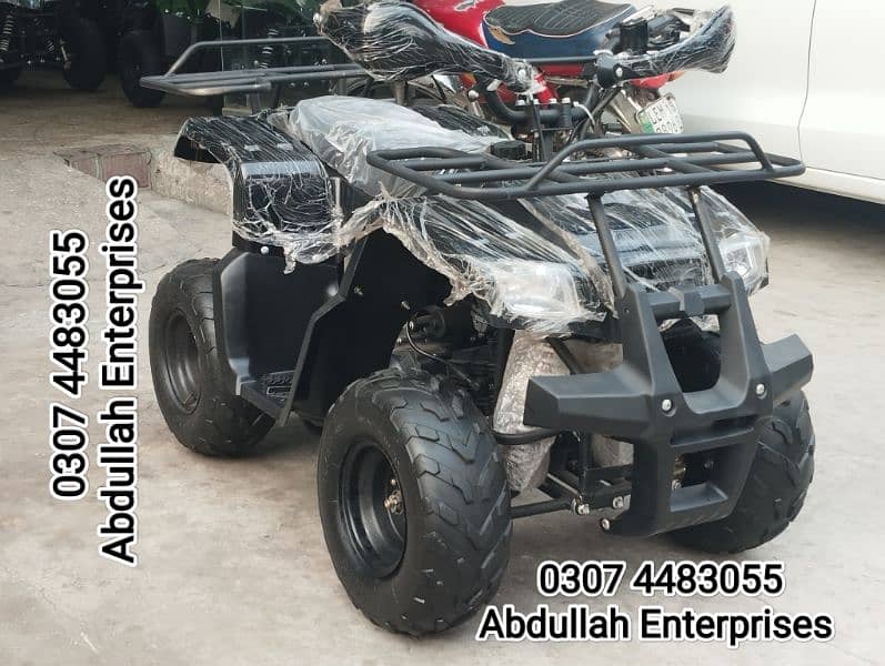 125cc Dubai Used QUAD BIKE atv 4 wheel with Reverse 4 sell 18